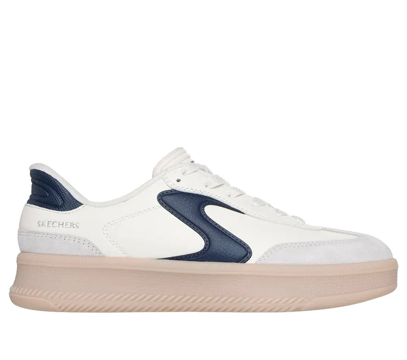 Skechers Skechers Slip-ins: Hotshot HI – Lifted Luxe – Gebroken Wit / Marine (185460-OFNV)