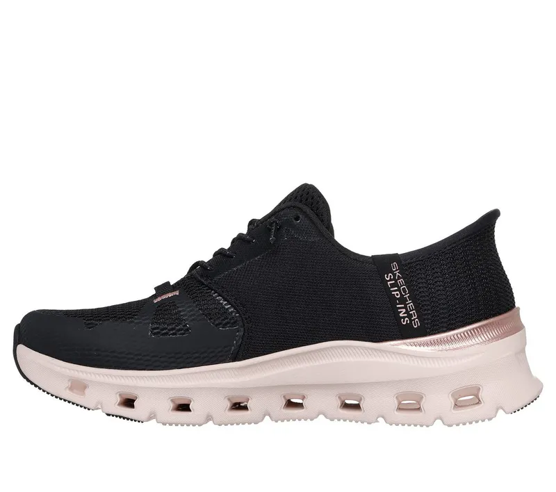 Skechers Skechers Slip-ins: Glide-Step Pro – Radiant Stride – Zwart / Roos Goud (150438-BKRG)