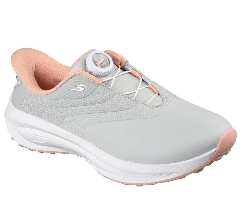 Skechers Skechers Slip-ins Waterproof: Flow SI – Twist-Fit – Licht Grijs / Roze (123149-LGPK)
