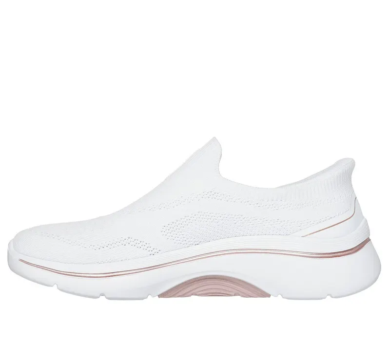 Skechers Skechers Slip-Ins: GO WALK Arch Fit 2.0 – Tatum – Wit / Roos Goud (125343-WTRG)