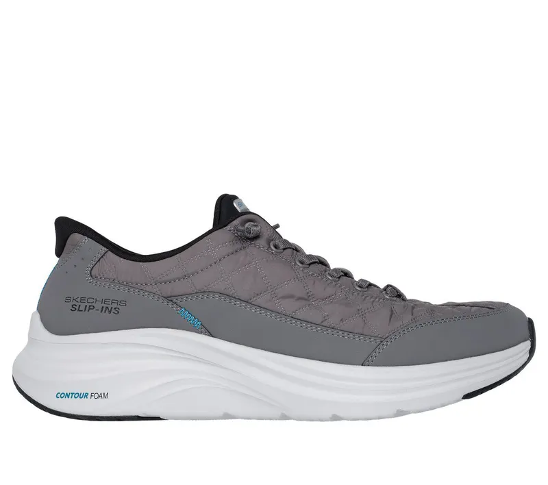 Skechers Skechers Slip-ins: Contour Foam – Cozy Fit – Houtskool / Zwart (232619-CCBK)