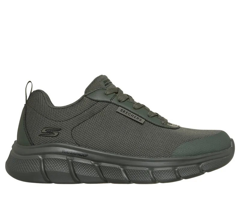 Skechers Waterproof: Skechers BOBS Sport B Flex – Rainy Edge – Olijf (118111-OLV)