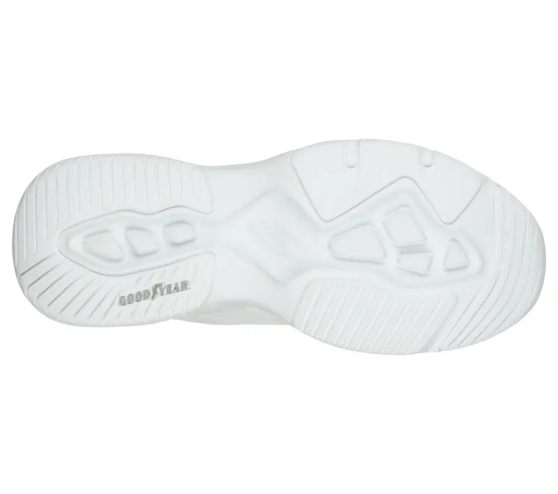 Skechers D’Lites 4.0 – Fresh Diva – Wit / Grijs (149492-WGY)