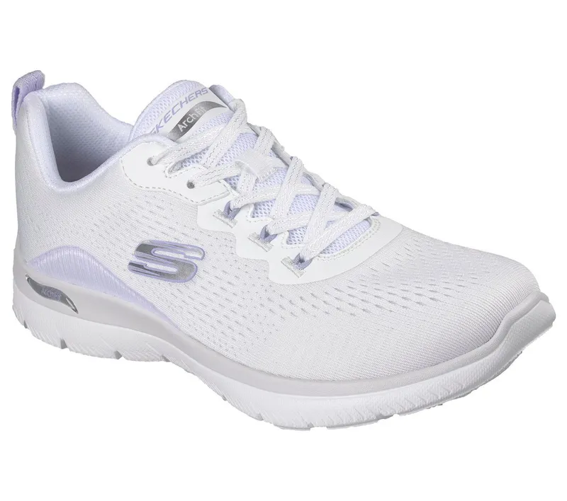 Skechers Arch Fit Summits – Daily Flow – Wit / Lavendel (150754-WLV)