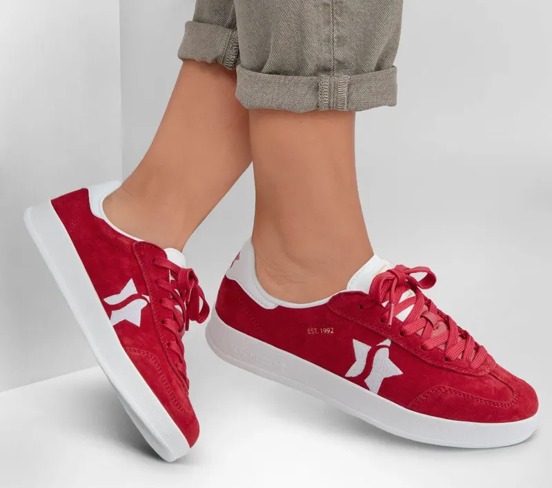 Skechers Academy – Court Charm – Rood (185420-RED)
