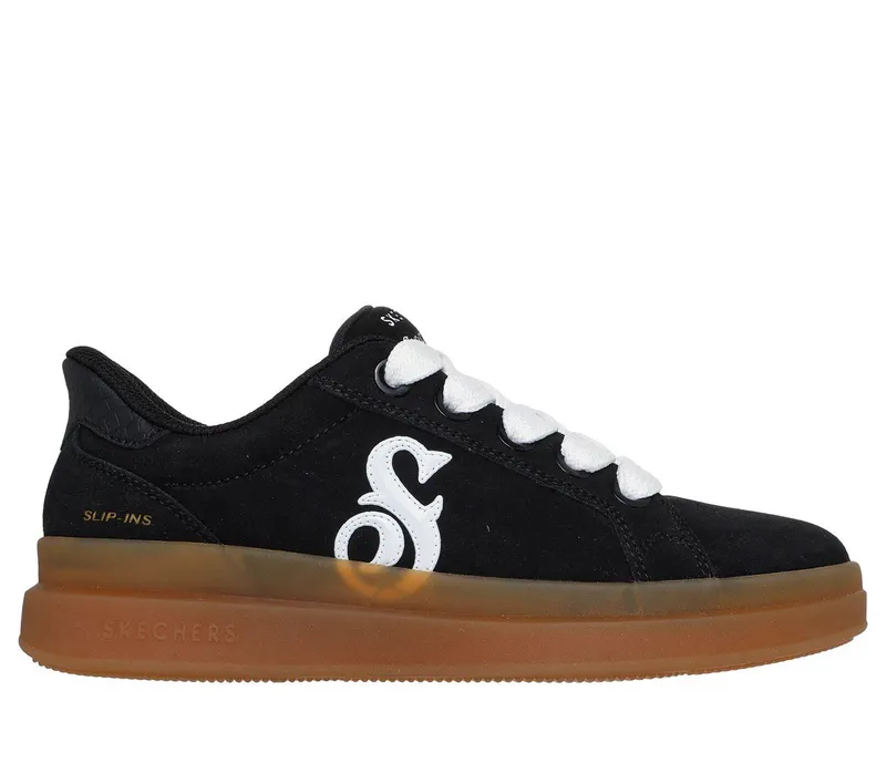 Skechers Skechers Slip-ins Snoop Dogg: Courtside – Cali Girlz – Zwart / Wit (186100-BKW)