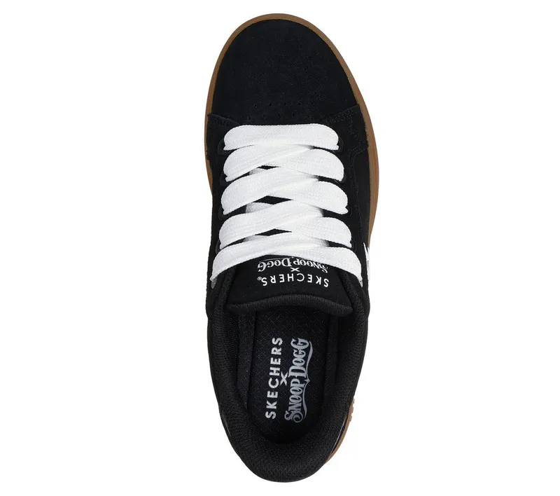 Skechers Skechers Slip-ins Snoop Dogg: Courtside – Cali Girlz – Zwart / Wit (186100-BKW)