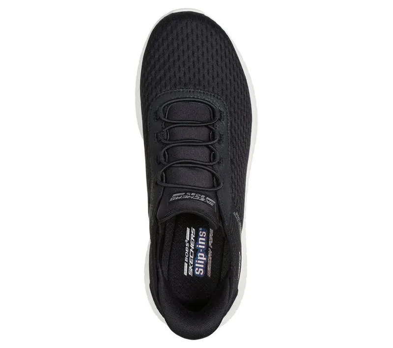 Skechers Skechers Slip-ins: BOBS Sport Squad Chaos – Zwart (117504-BLK)