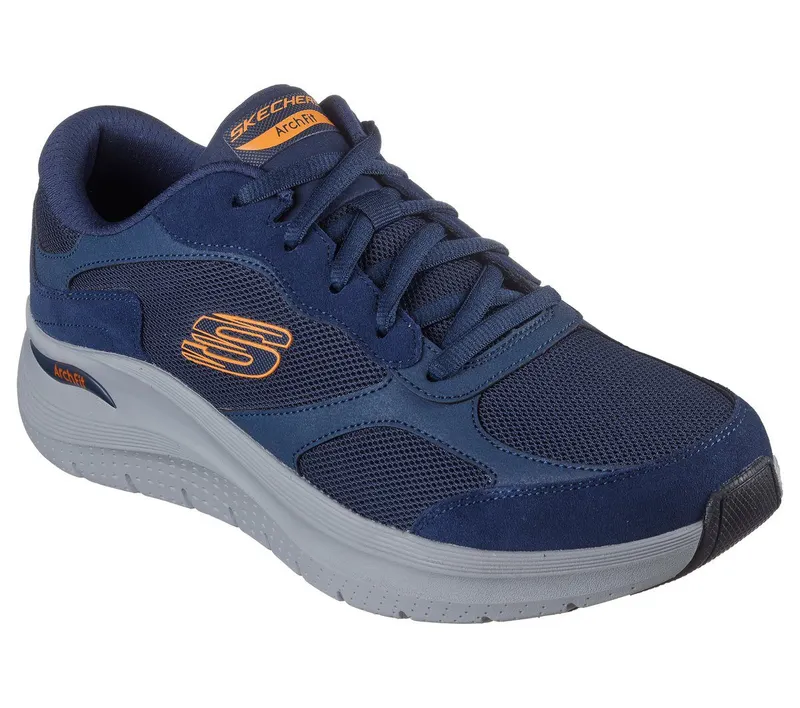 Skechers Arch Fit 2.0 – The Keep – Marine / Oranje (232702-NVOR)