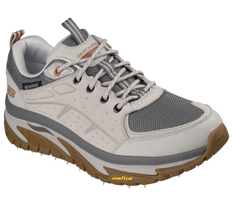 Skechers Waterproof: Arch Fit Road Walker – Vernal – Licht Grijs (237688-LTGY)