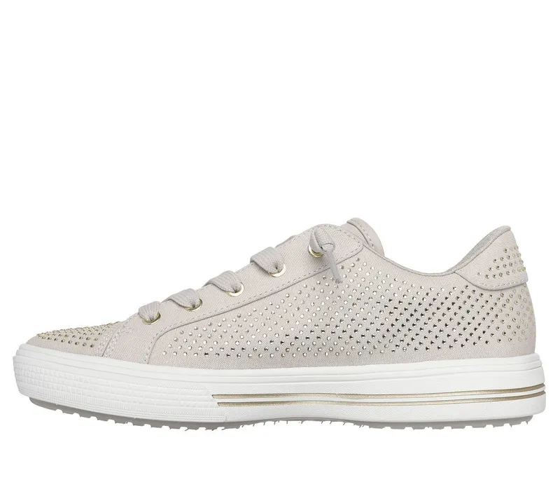 Skechers Arch Fit Arcade – Gem Steps – Taupe / Goud (177221-TPGD)