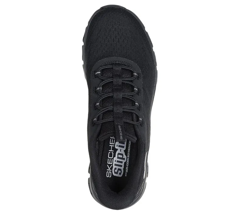 Skechers Skechers Slip-ins: Glide-Step Elevate – Amaze – Zwart (104750-BBK)
