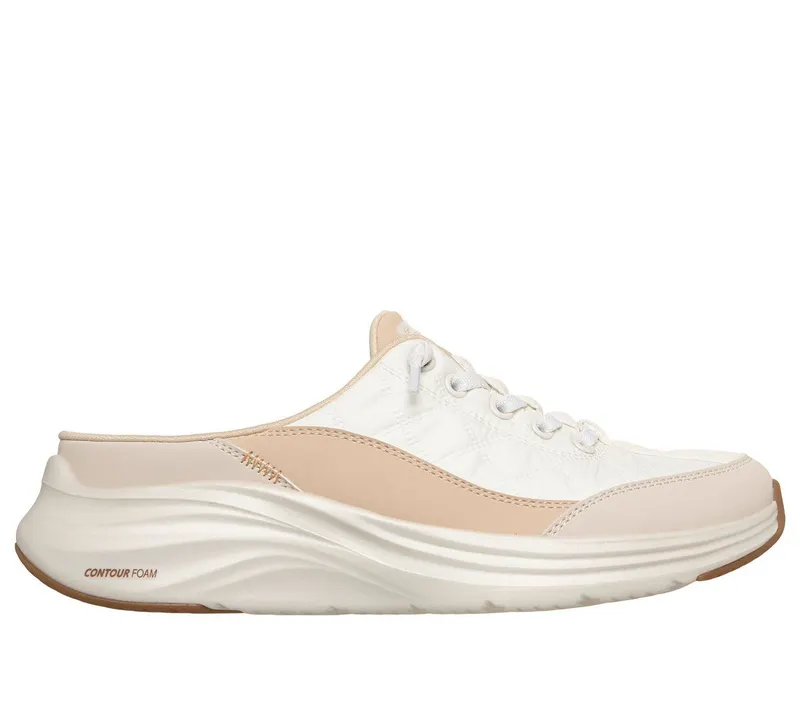 Skechers Contour Foam – Cozy Fit Sweet Embrace – Wit / Natuurlijk (150409-WNT)