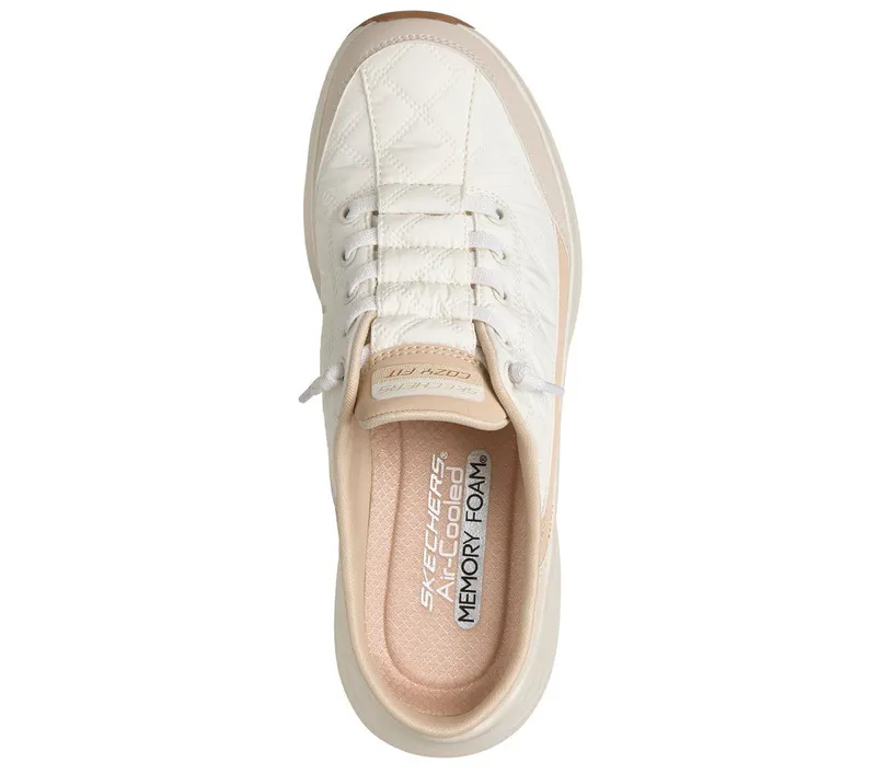 Skechers Contour Foam – Cozy Fit Sweet Embrace – Wit / Natuurlijk (150409-WNT)