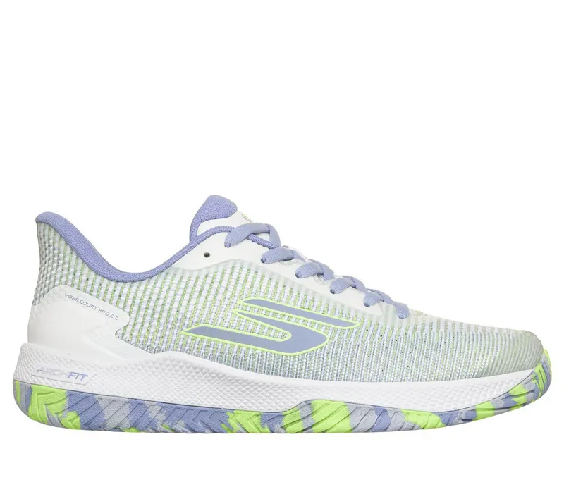 Skechers Viper Court Pro 2.0 – Wit / Maagdenpalm (172109C-WPW)