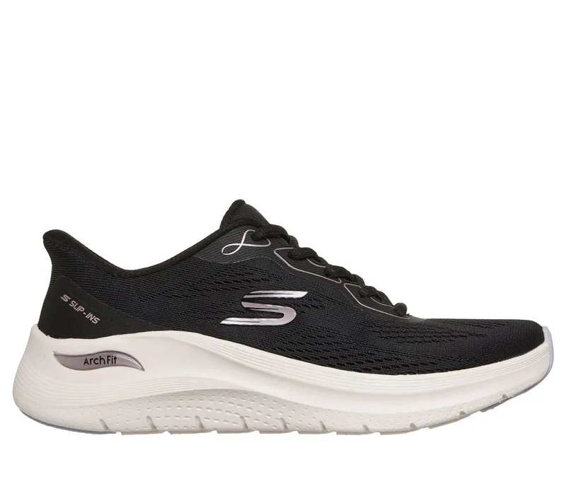Skechers Skechers Slip-ins: Arch Fit 2.0 – Bold Motion – Zwart / Roos Goud (150338-BKRG)