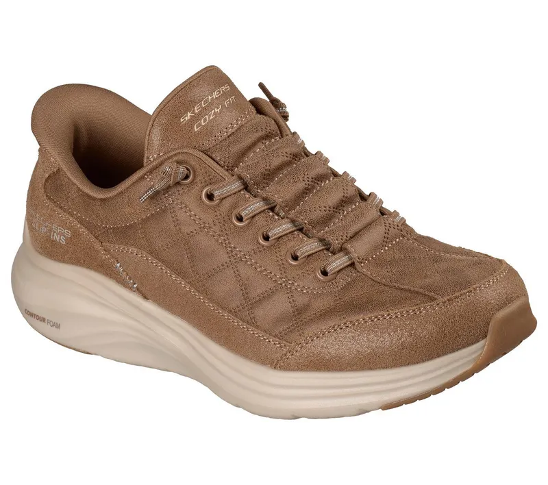 Skechers Skechers Slip-ins: Contour Foam – Cozy Fit Natural Ease – Kastanje (150507-CSNT)