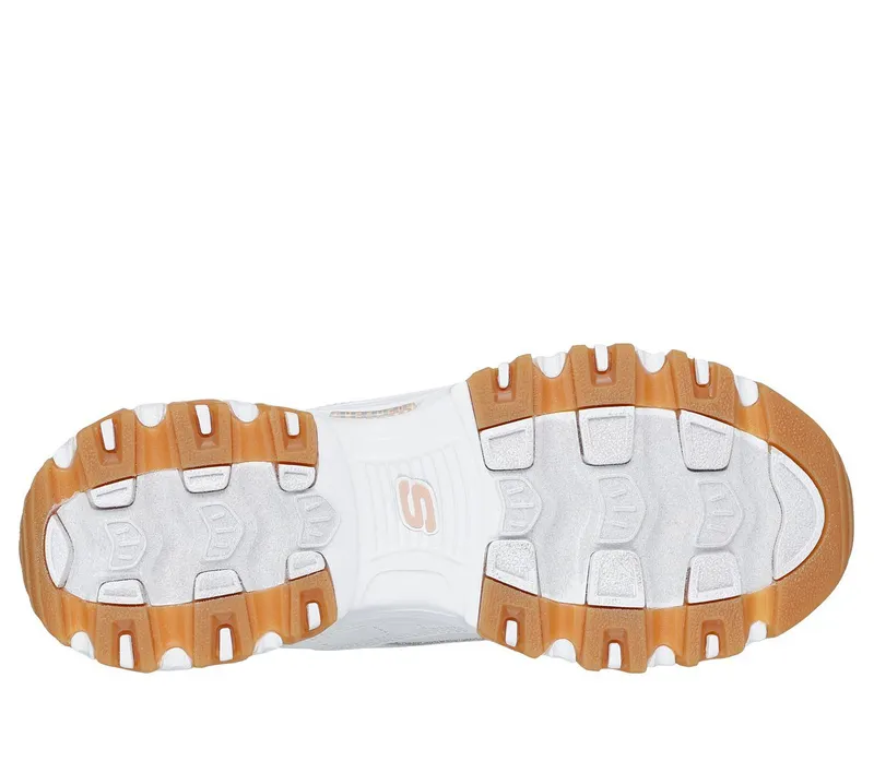 Skechers D’Lites – Spring Bloom – Wit (150553-WHT)
