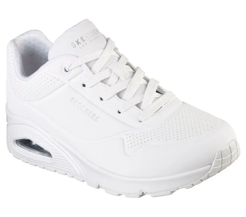 Skechers UNO – Stand on Air – Wit (73690-W)