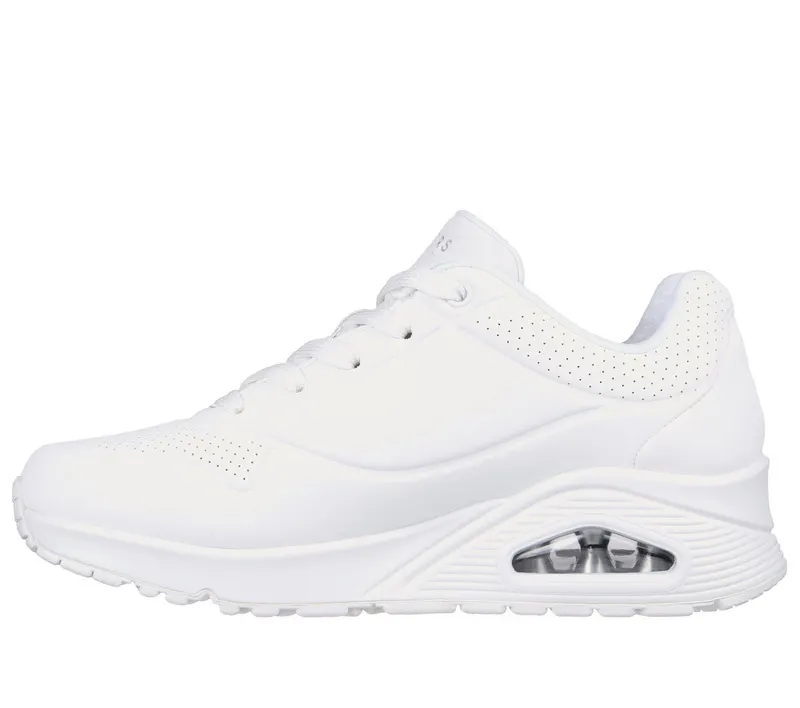 Skechers UNO – Stand on Air – Wit (73690-W)