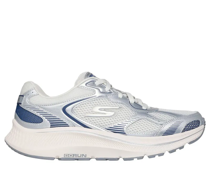 Skechers GO RUN Consistent 2.0 – Volt – Zilver / Marine (128633-SLNV)