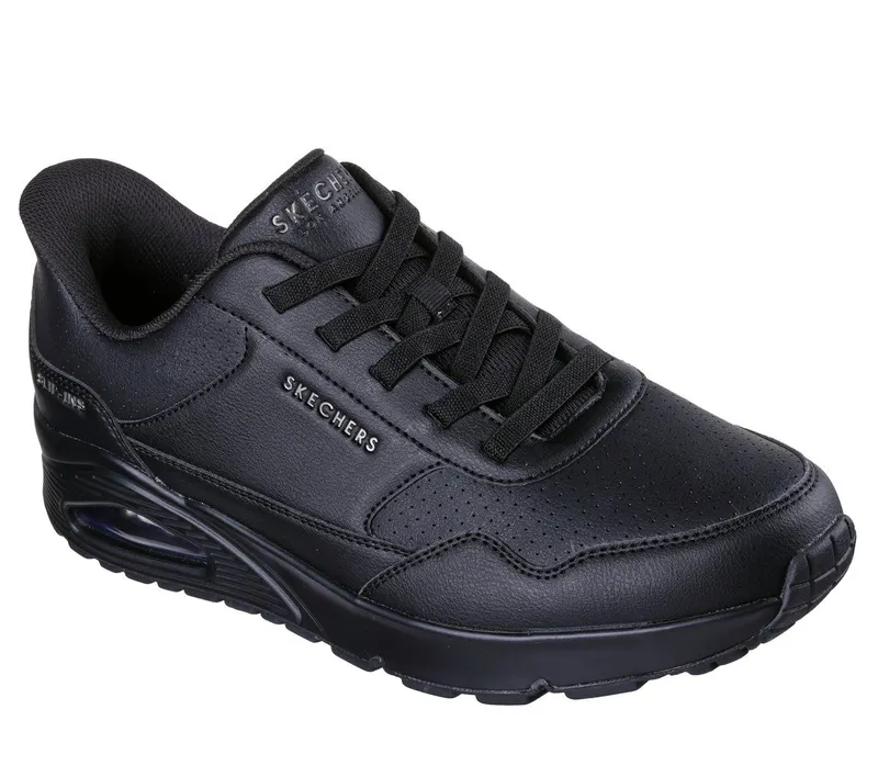 Skechers Skechers Slip-ins: UNO – Banksia Luxe – Zwart (183023-BBK)