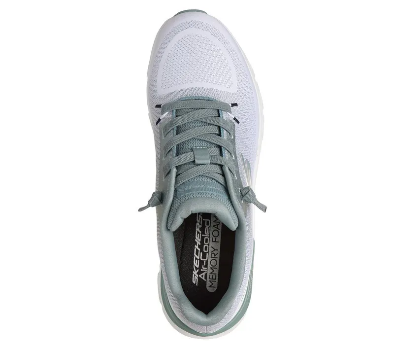 Skechers Glide-Step Pro – Waverra – Wit / Licht Blauw (233132-WLB)