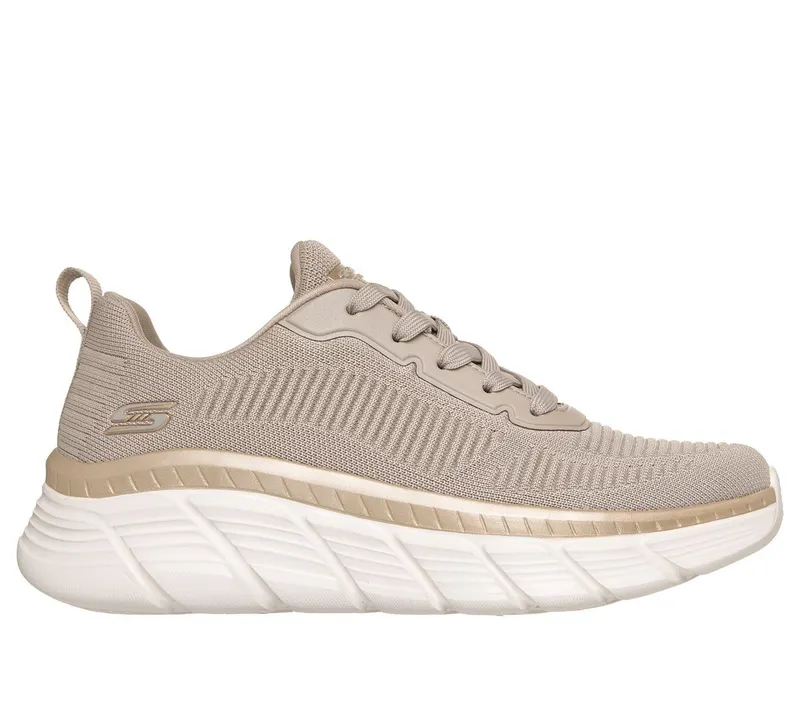 Skechers Skechers BOBS Sport B Flex Hi – Flying HI – Taupe / Goud (117385-TPGD)