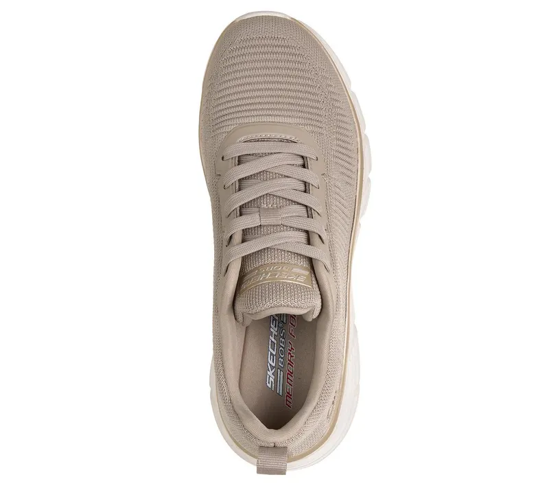 Skechers Skechers BOBS Sport B Flex Hi – Flying HI – Taupe / Goud (117385-TPGD)