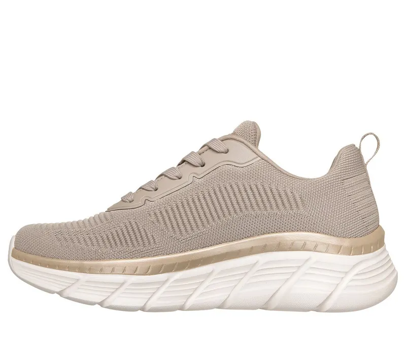 Skechers Skechers BOBS Sport B Flex Hi – Flying HI – Taupe / Goud (117385-TPGD)