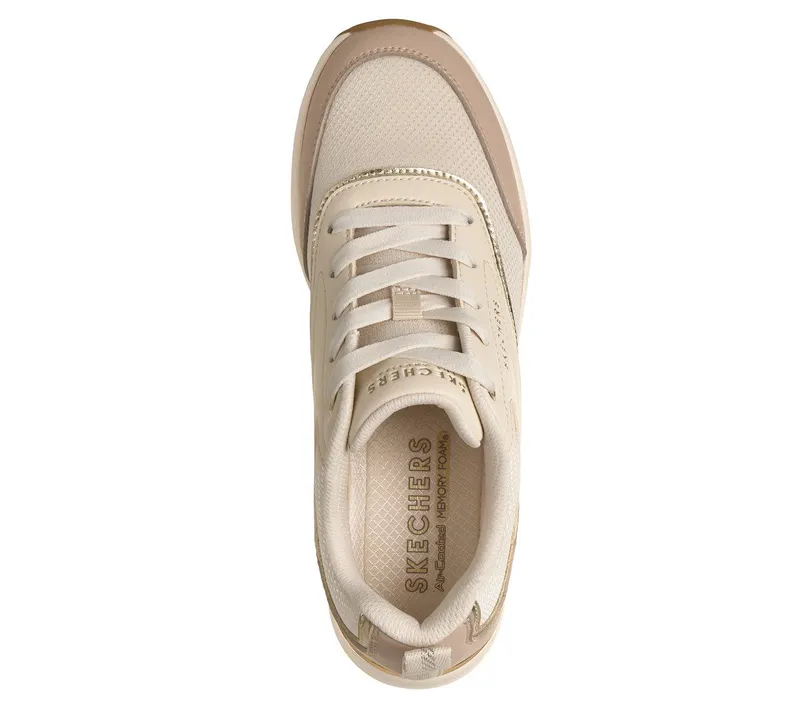 Skechers Billion 2 – Monroe – Natuurlijk / Goud (177342-NTGD)