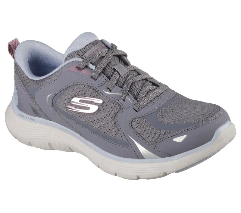 Skechers Flex Appeal 5.0 – Retro Rush – Houtskool / Multi (150219-CCMT)