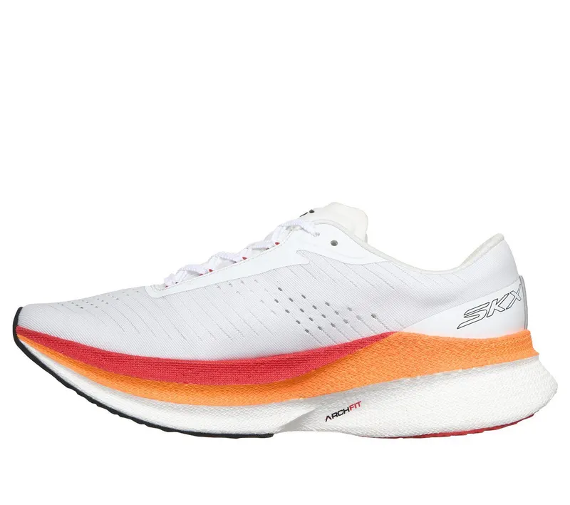 Skechers Skechers Aero Razor – Wit / Zwart / Oranje (246240-WBO)