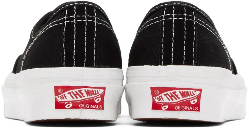 Vans Black OG Authentic LX (Canvas) Black/True (VN0A4BV91WX1)