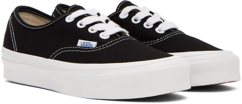 Vans Black OG Authentic LX (Canvas) Black/True (VN0A4BV91WX1)