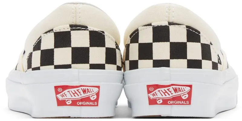 Vans Off-White Check OG Classic Slip-On checkerboard checker (VN0A45JKT0A)