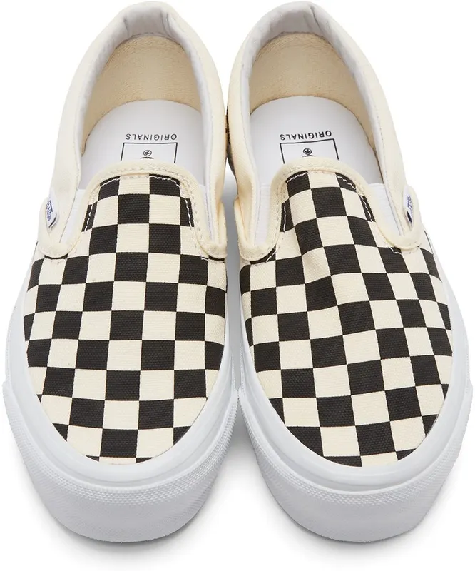 Vans Off-White Check OG Classic Slip-On checkerboard checker (VN0A45JKT0A)