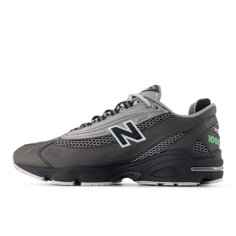 New Balance 1000 Dark Silver Metallic Lime Leaf (M1000T)