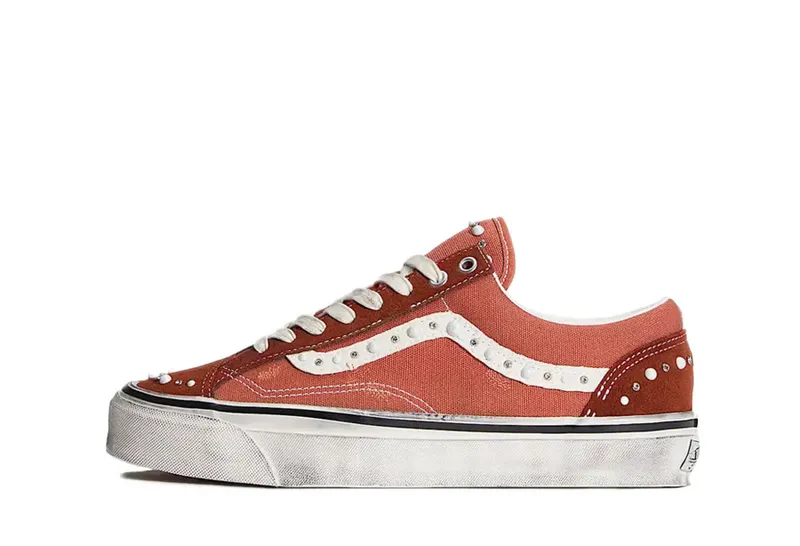 Vans Premium Old Skool Red Pearlized Pack (VN000E8VFSB)