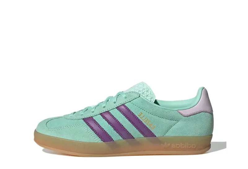 adidas Gazelle Indoor Clear Mint Purple (JQ0192)