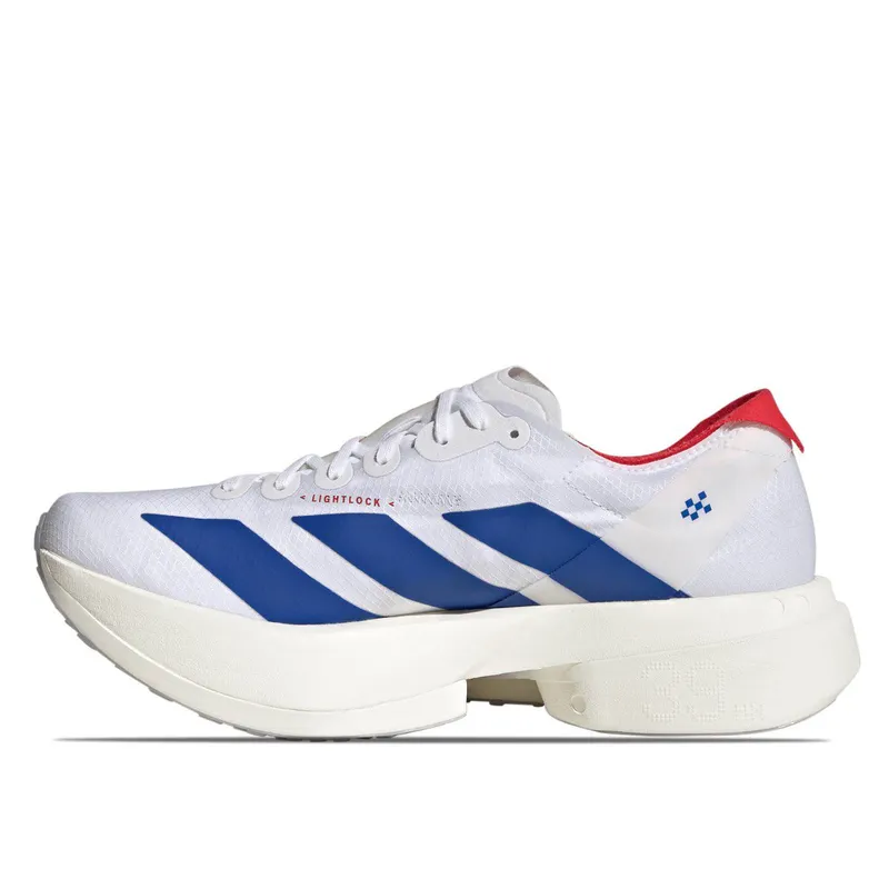 adidas Adizero Adios Pro 4 White Blue Red (JQ1691)