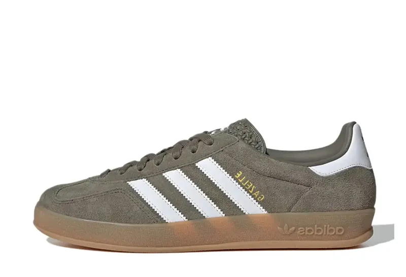 adidas Gazelle Indoor Olive Strata Gum (JQ0174)