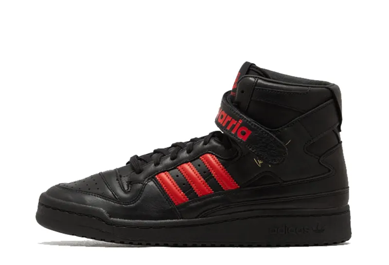 adidas x Willy Chavarria Forum 84 Hi Black & Red (KK3695)