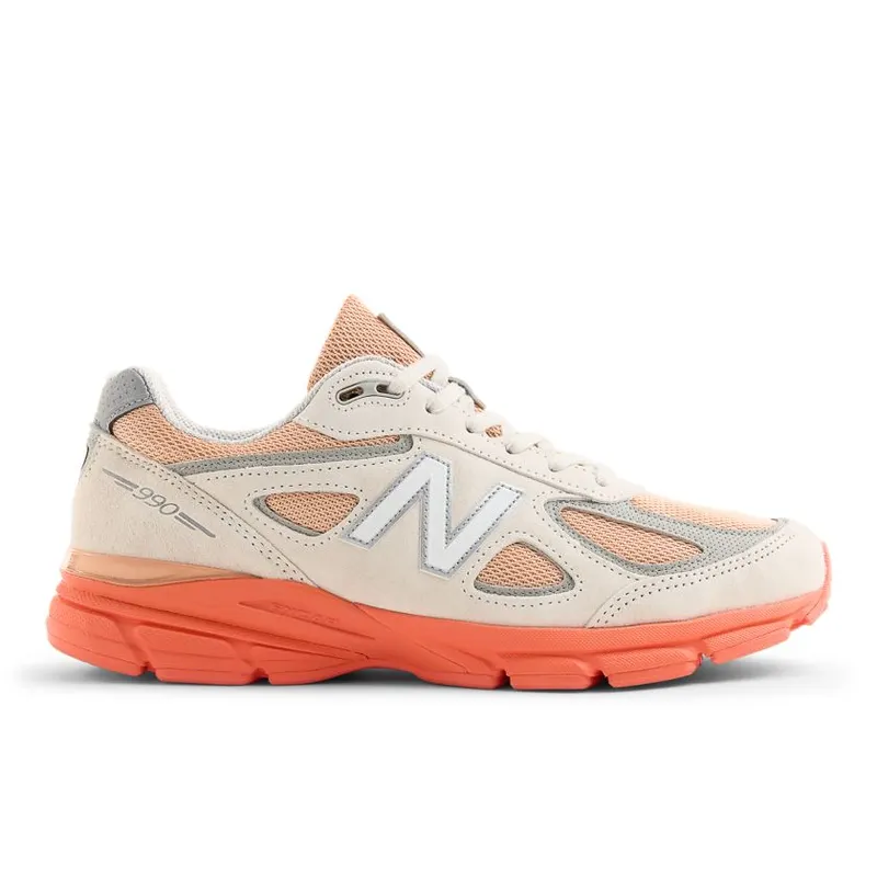 New Balance 990v4 Made in USA Tangerine Heat (U990MO4)