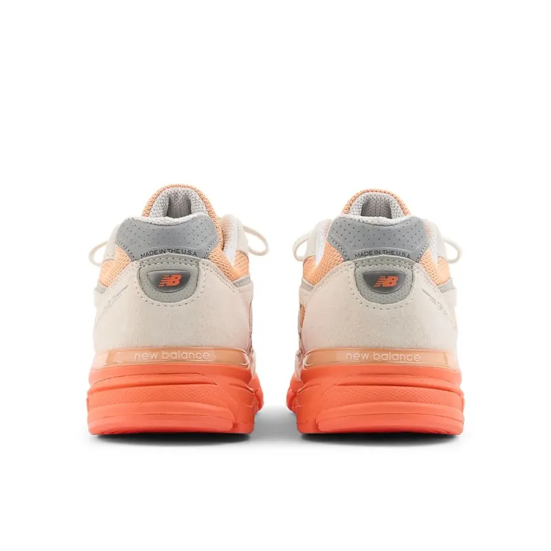 New Balance 990v4 Made in USA Tangerine Heat (U990MO4)