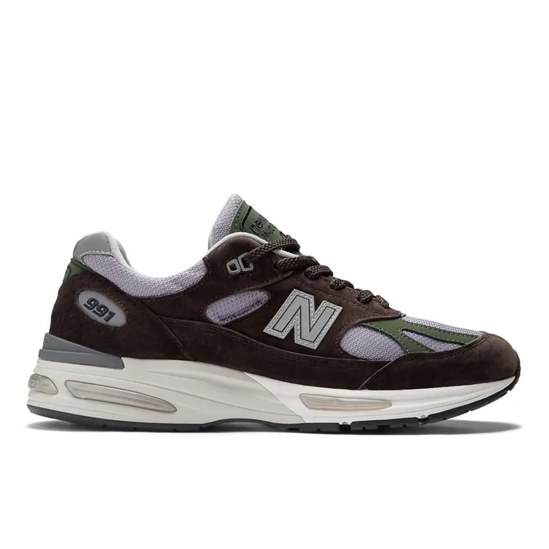 New Balance 991v2 Made in UK Licorice (U991BP2)