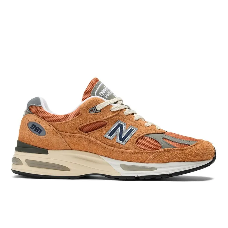 New Balance 991v2 Made in UK Gold Earth (U991OV2)