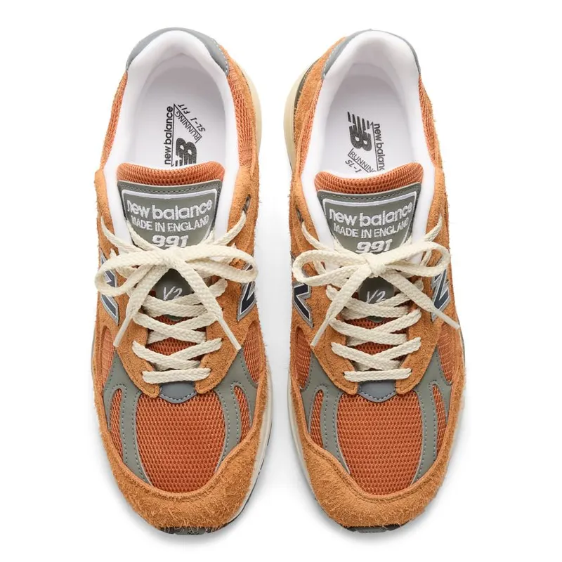 New Balance 991v2 Made in UK Gold Earth (U991OV2)
