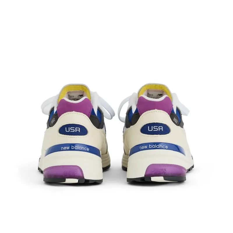 New Balance 992 Made in USA White & Team Royal (U99278L)