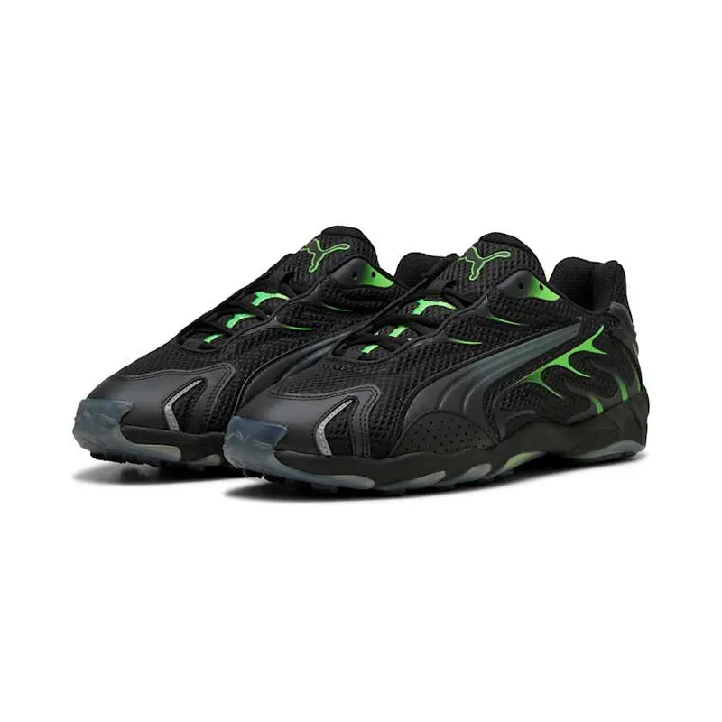 Puma Inhale Black & Green Glare (401560-01)